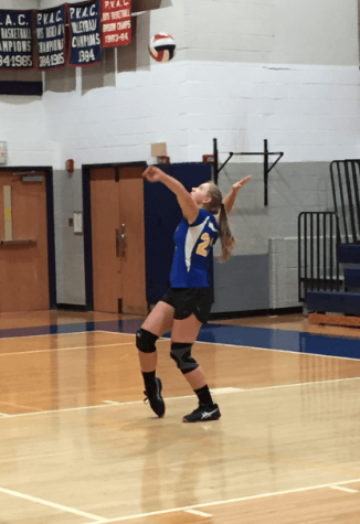 Girls Varsity Volleyball Defeated Oakcrest In Three Consecutive Sets