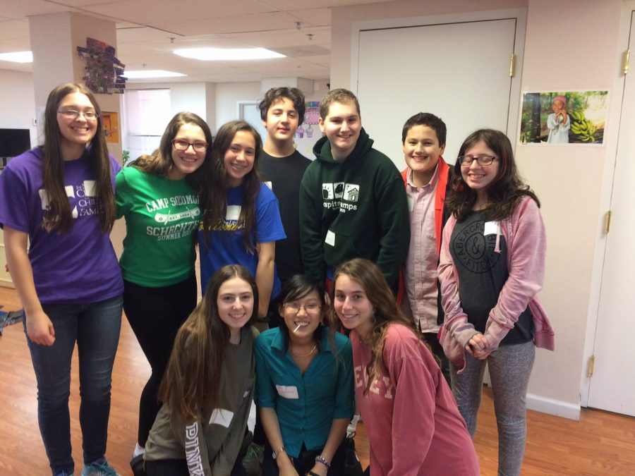 Student volunteers at the Homeless Children’s Playtime Project in Washington, D.C.