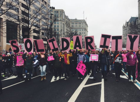 Standing up for our rights at the Women’s March on Washington