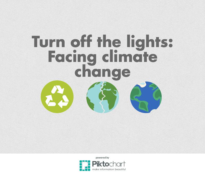 Turn off the lights: Facing climate change