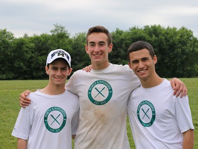 Captains Josh Eisen, Josh Strauss and Joey Shoyer led Poets and Pitchers throughout the season.