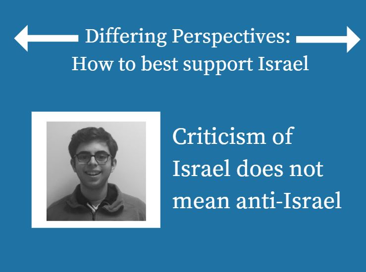 Criticism of Israel does not mean anti-Israel
