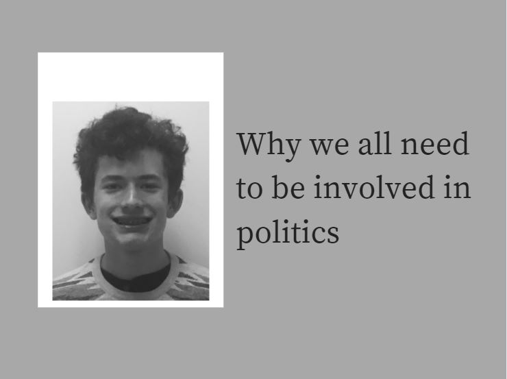 Why we all need to be involved in politics