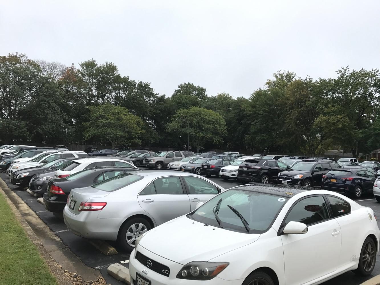The break-in occurred in the CESJDS parking lot.