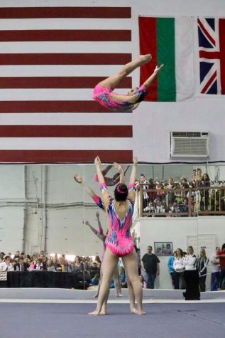Bend it like Berger: Freshman competes at international acrobatic competitions around the world