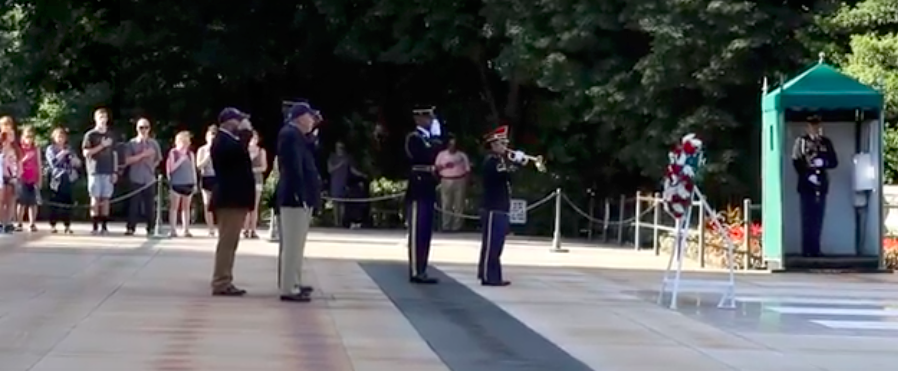 Students visit Arlington National Cemetery in commemoration of Memorial Day