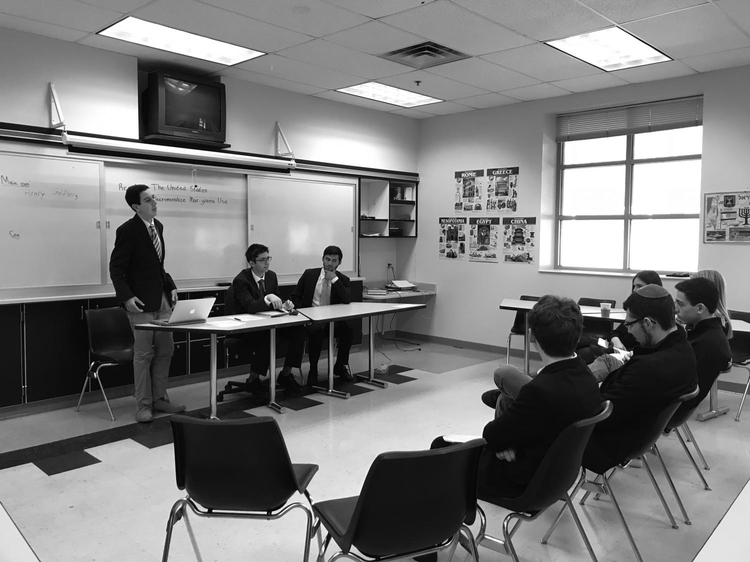 CESJDS students participate in a JSA political convention located at JDS. They discussed many current issues with other students from the area.