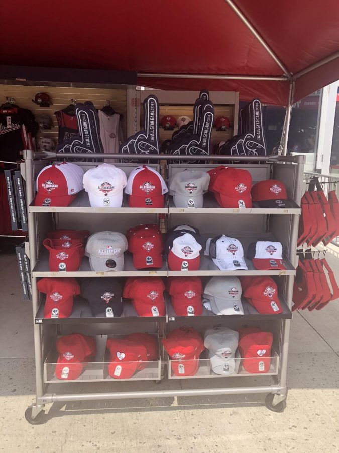 Nationals apparel can be very expensive but if you are a devoted fan, it is recommend to splurge on
something. There are several stores located throughout the stadium and currently there is a sale in honor of the All-Star Game.