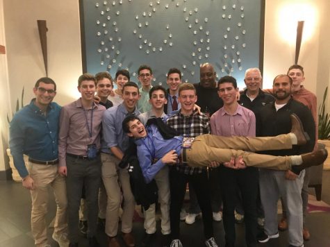Boys varsity basketball team plays in Memphis
