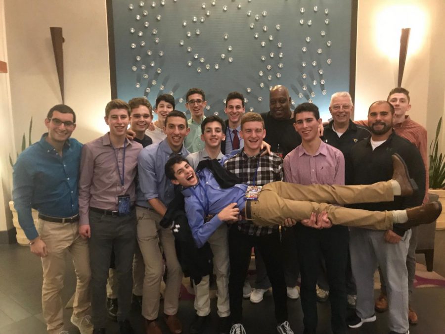 There were many new players on the boys varsity basketball team this year, which made bonding at the invitational important to them. 