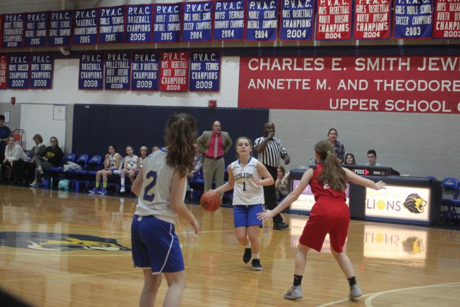 Lions face hard defeat: Waldorf Knights beat girls middle school basketball