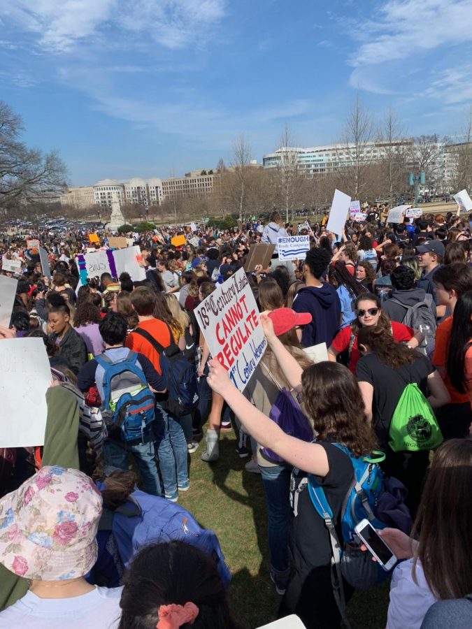 D.C. walkout inspires younger generation to wage fight for gun control