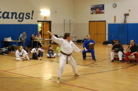 CESJDS English teacher takes on unique hobby: karate
