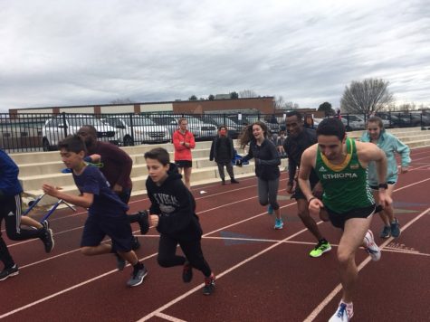 Local track meet organized by CESJDS students raises over $1,000 for charity