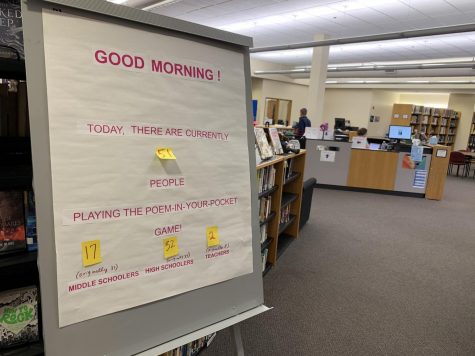 Library introduces “Poem In Your Pocket Game”