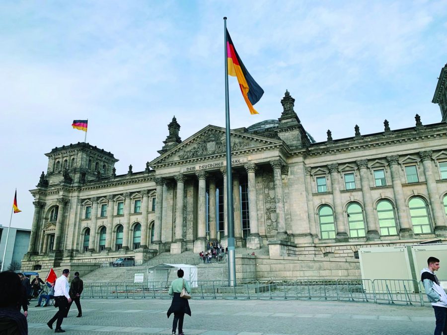 While touring Berlin, participants visited the Reichstag Building, or Germany’s Parliament building. 