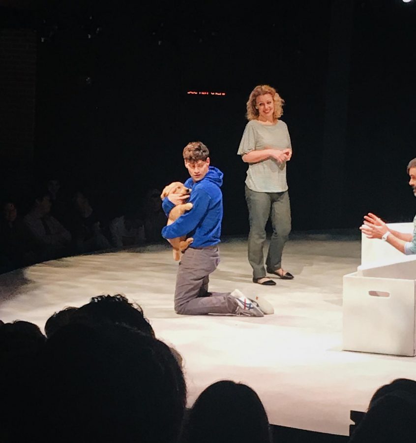 Reviewing the production, “The Curious Incident of the Dog in the Night-Time, which juniors and seniors recently viewed on their theater day trip last week.