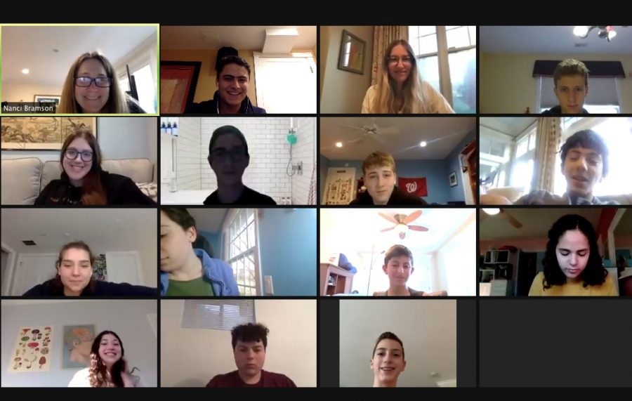 Every Thursday, the Mock Trial Club meets on Zoom. 