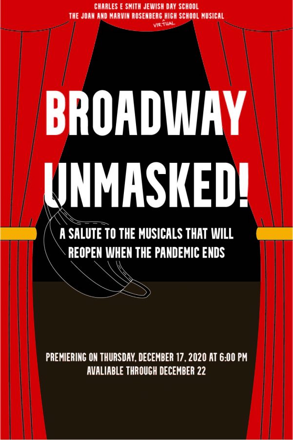 Broadway Unmasked, featuring music from Hamilton, The Lion King and more, will premiere at 6 p.m. on Dec. 17 on YouTube.