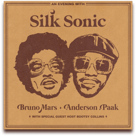 The album cover of Silk Sonics newest album.