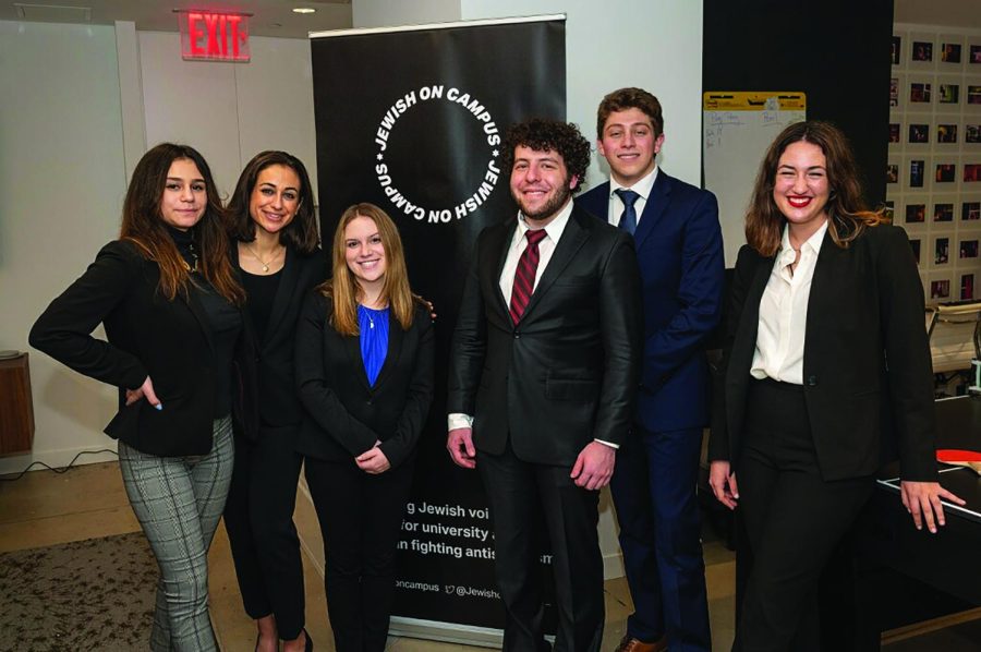 The Jewish on Campus C-Suite traveled to the World Jewish Congress New York Office to discuss their partnership. 