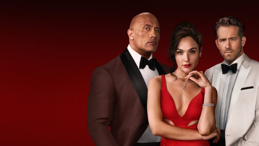 Starring Dwayne Johnson, Ryan Reynolds and Gal Gadot, Red Notice was a thrilling movie with impressive visual design.
Photo from Netflix