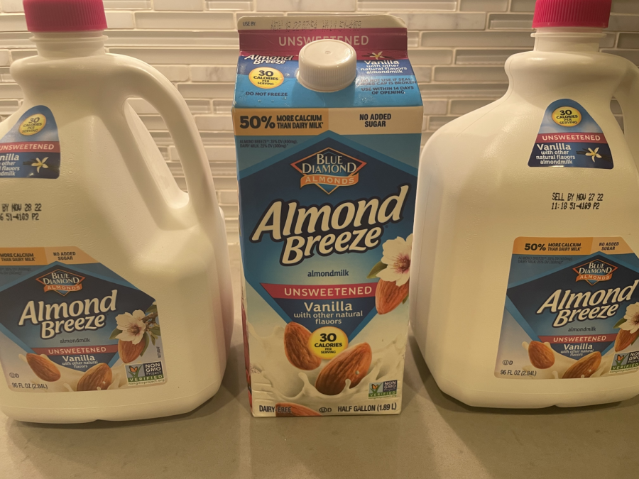 Almond+milk+is+one+of+the+most+popular+dairy-free+alternatives+to+milk