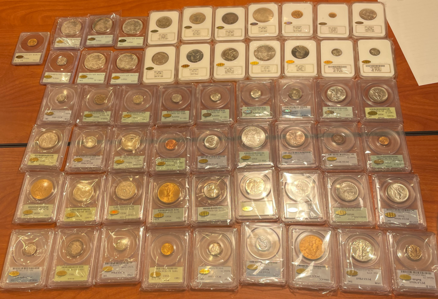 Krantz took his love for coin collecting outside of his YouTube channel and attended a numismatic conference in Baltimore in 2022.