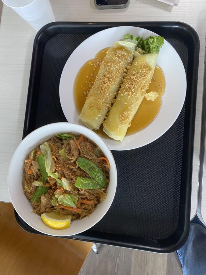 Filo cafes food brings large portioned Filipino flavors right across the street. 