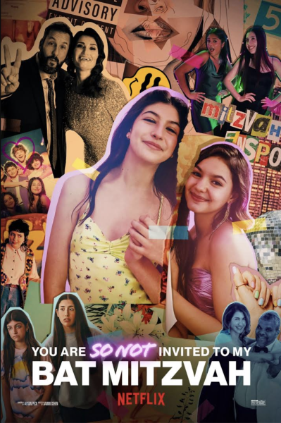 The cover poster for the movie shows a collage, looking like it could be from a teenage girls room, highlighting the movies key moments. Photo from Netflix. 