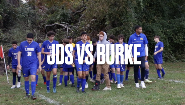 Boys varsity soccer face off Burke bengals