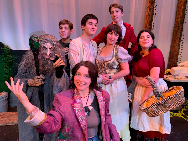 The high school musical, "Into the Woods," premiered with a student matinee perfomance on Dec. 13. Photo by Dr. Solomon, used with permission. 