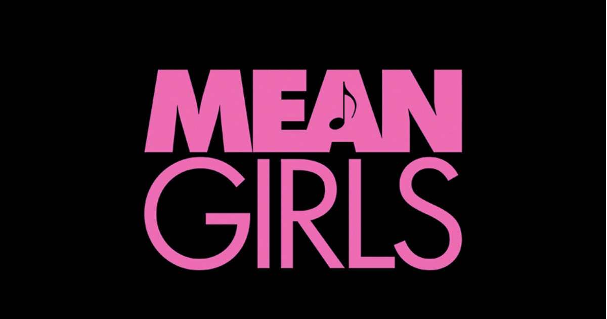 The logo for the 2024 Mean Girls may look the same as the original logo, but it has the addition of a music note to indicate that the movie is a musical.  Photo from Paramount Pictures. 
