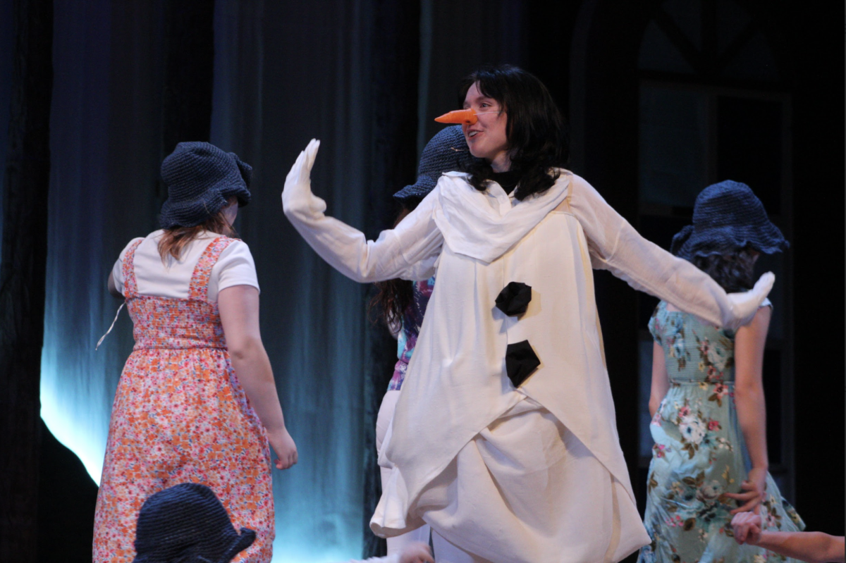 Junior Skye Feinstein leans into her unexpected role as Olaf in Frozen Jr.
