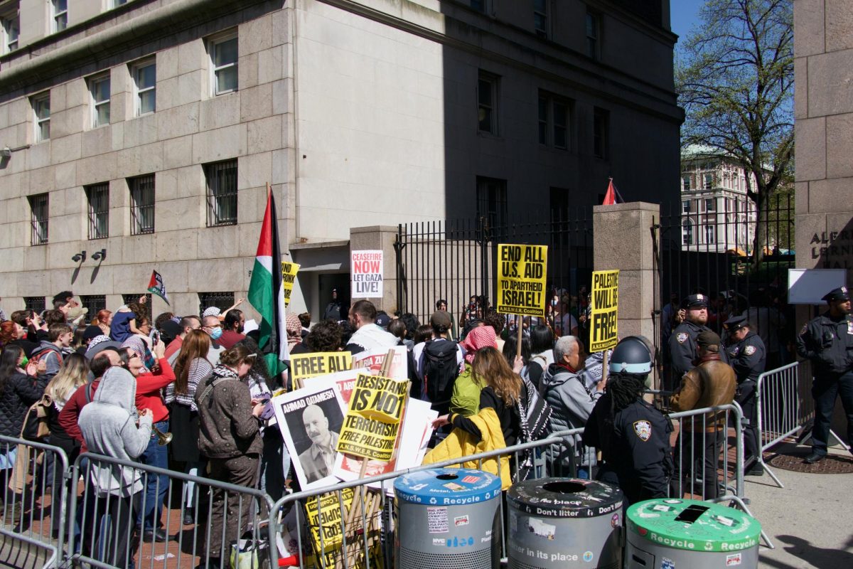 Pro-Palestine+protests+at+Columbia+University+force+students+to+question+their+safety+on+campus.