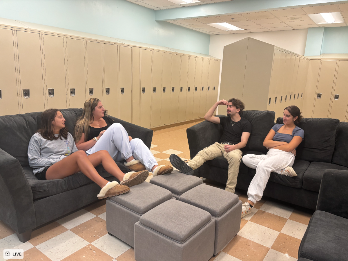 Every year, seniors get the opportunity to decorate the senior alcove in the high school hallway. Seniors’ lockers are located in and around the alcove, allowing everyone to be close to each other during the school day. The alcove also serves as a space to hang out with friends between classes, during free periods and at lunchtime.
The senior class is allowed to paint the walls, hang up pictures of their grade, small basketball hoops,  decorations and numbers counting down to the last day of school. It is a senior privilege to get a space in the school that is their own to personalize and to be meaningful to each class. 
“The main part is just that the alcove can be used by everyone at any time” senior Alana Udell said. “Every single senior hangs out in the alcove, so it’s not just one friend group’s area.”