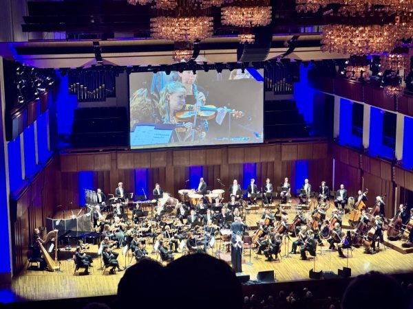 The National Symphony Orchestra played for the Concert Against Hate at the Kennedy center on Nov. 18. 