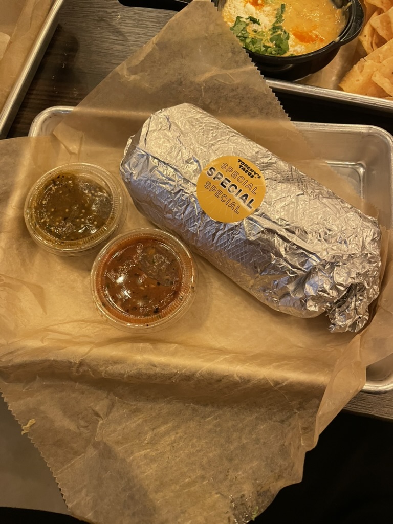 Torchy's Tacos, located in Rockville, Maryland, disappoints. 