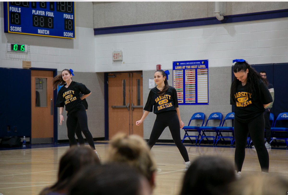 As "Pon de Replay" by Rihanna plays, sophomore Gloria Jeruchim performs the choreography she had been practicing for a month. 