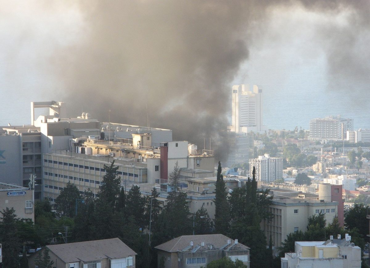 Rockets fired from Lebanon hit a major hospital in Haifa. The rocket hit during the second Lebanon war in 2006, which makes the 2024 ceasefire another attempt at peace after 2006. 