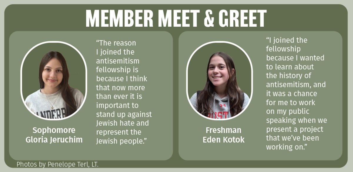 Two fellows, Eden Kotok and Gloria Jeruchim, provide their reason for why they joined the fellowship.