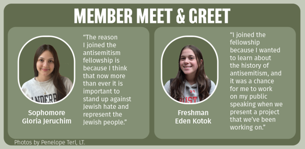 Two fellows, Eden Kotok and Gloria Jeruchim, provide their reason for why they joined the fellowship. 
