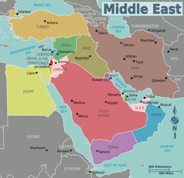 The class goes into depth about the history and current state of the Arab-Israeli conflict.