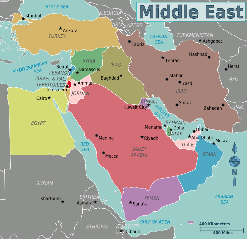 The class goes into depth about the history and current state of the Arab-Israeli conflict.