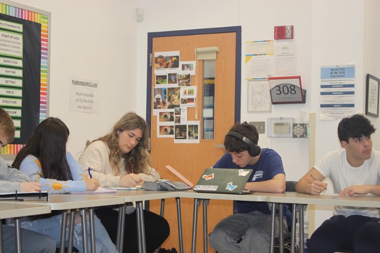 Students in the Journaling ZK begin their day with reflection in a journal. 