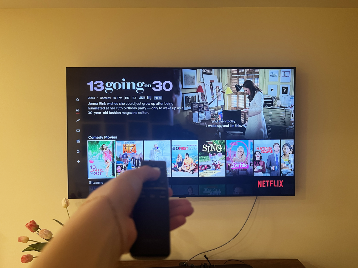 Both movies and TV shows are good entertainment options.