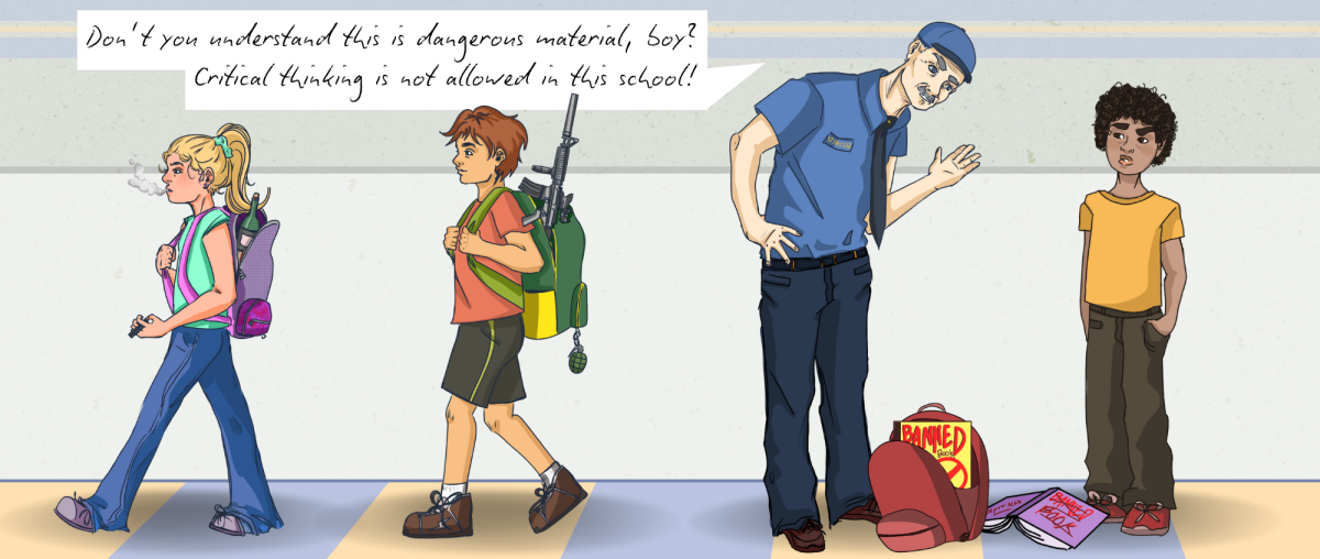 Banning books is detrimental to society.
