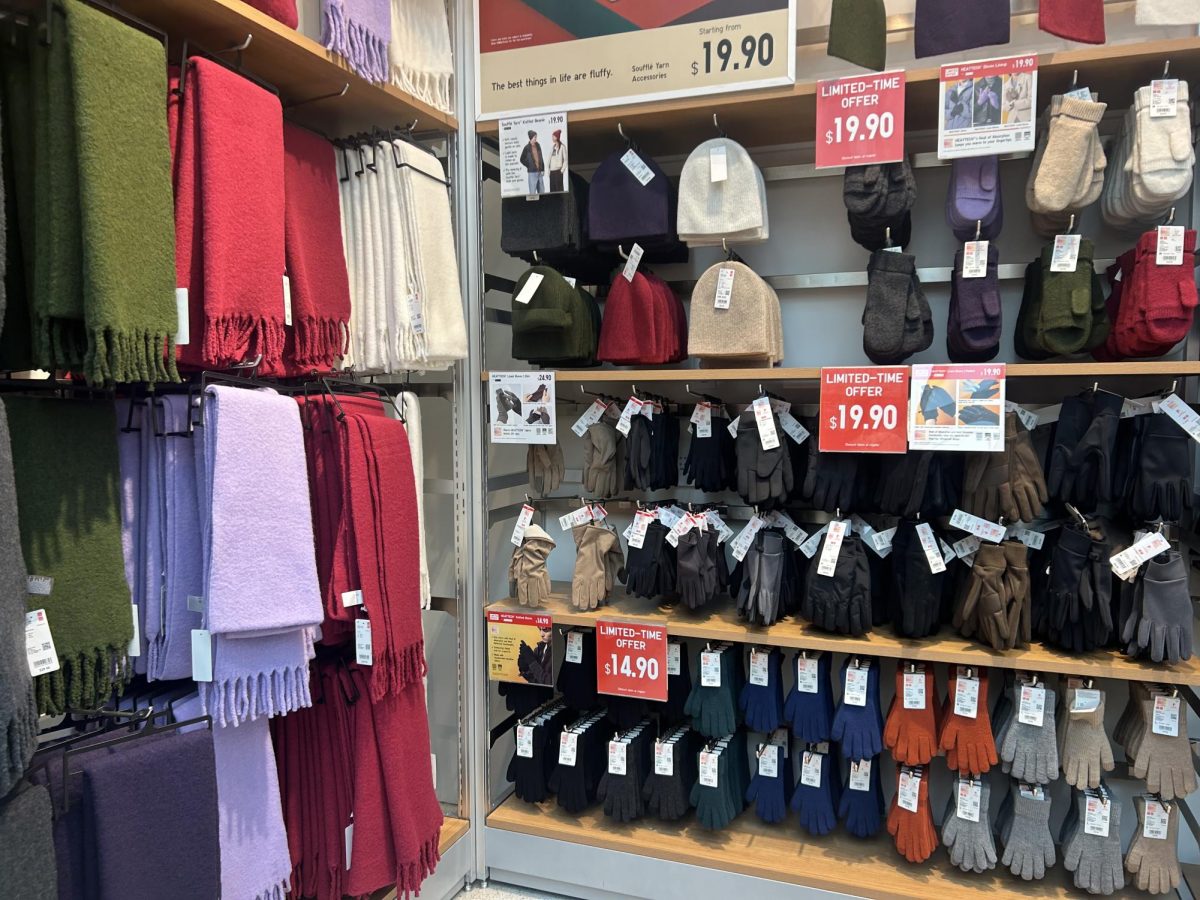 Stores are stocking up on winter gear in preparation for the cold weather.