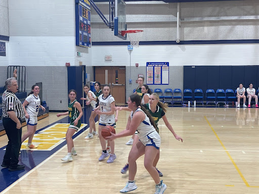 JV girls basketball falls to Georgetown Visitation Cubs