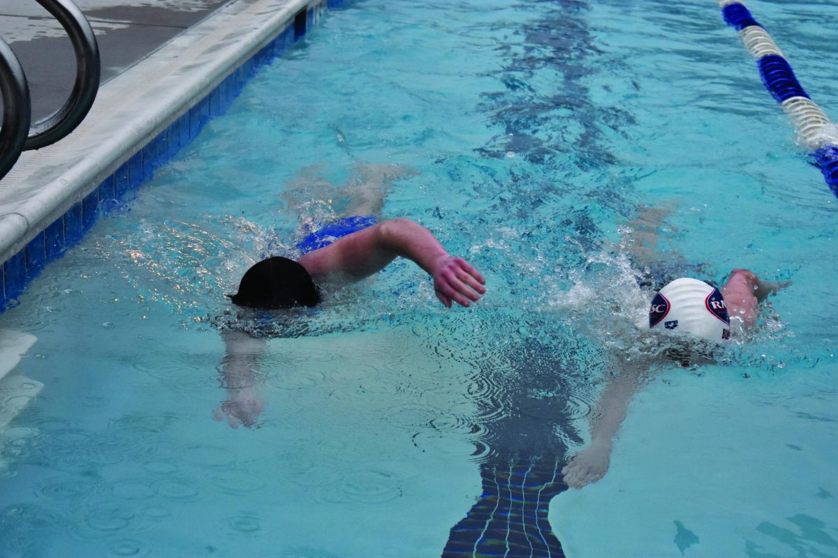 The swim team has its first meet on Thursday, Dec. 18. 